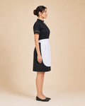 Avental Governanta em modelo feminino - lateral
