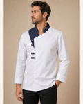 Jaleca Évora de homem - lateral com modelo
