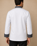 Jaleca Executiva de homem - costas com modelo