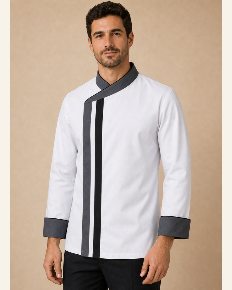 Jaleca List de homem - frente com modelo