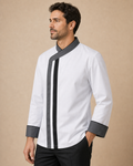 Jaleca List de homem - lateral com modelo