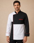 Jaleca Poker de homem - frente com modelo