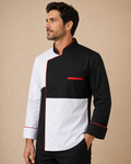 Jaleca Poker de homem - lateral com modelo